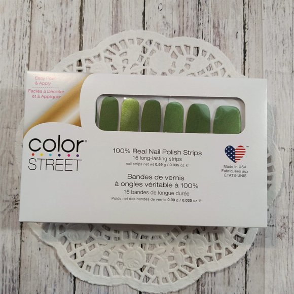 Color Street 100% Nail Polish Strips Viper Active Shifting Duochrome - Picture 2 of 5